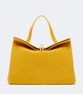 Jacquemus Jacquemus Valerie Medium suede top-handle bag