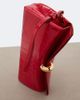 Jacquemus Jacquemus Valérie croc-effect leather clutch - 6