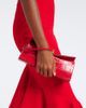 Jacquemus Jacquemus Valérie croc-effect leather clutch - 7