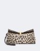 Jacquemus Jacquemus Valérie leopard-print canvas clutch - 1