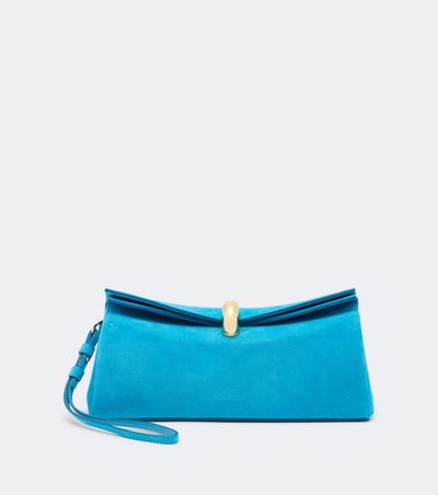 Jacquemus Jacquemus Valérie suede clutch