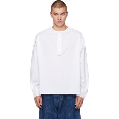JACQUEMUS JACQUEMUS White 'The Losange' Sailor Shirt