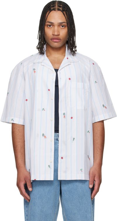 JACQUEMUS JACQUEMUS White 'The Romarin' Short-Sleeve Shirt