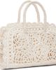 JACQUEMUS JACQUEMUS White 'The small Turismo Crochet' Bag - 3
