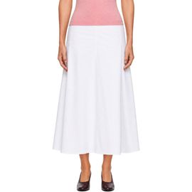 JACQUEMUS JACQUEMUS White 'The Triangle' Midi Skirt