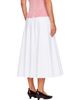 JACQUEMUS JACQUEMUS White 'The Triangle' Midi Skirt - 3