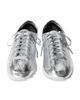 Jacquemus Jacquemus Women's The Tennis Metallic Leather Sneakers - 3