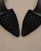 Jacquemus Jacquemus Woven raffia-effect wedges - 6
