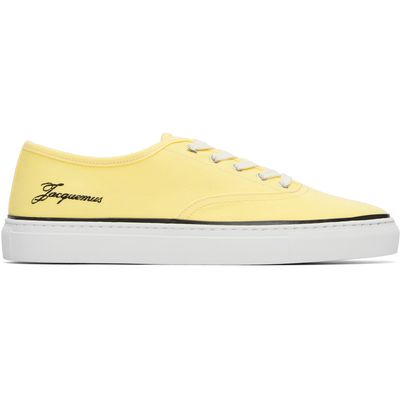 JACQUEMUS JACQUEMUS Yellow 'The Féfé' Sneakers