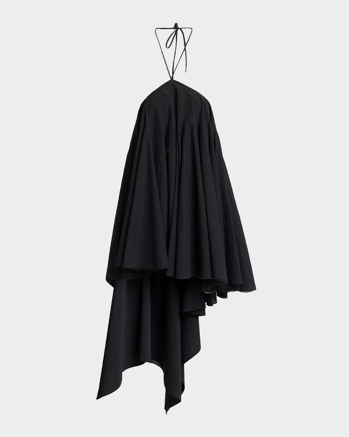 Jacquemus La Abiha Trapeze Halter Mini Dress