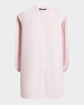 Jacquemus La Robe Berlingot Mini Shirtdress