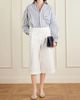 JACQUEMUS Le Marin high-rise cotton-poplin wide-leg shorts - 2