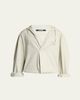 Jacquemus Men's La Blouse Cotton Herringbone Hooded Shirt - 1