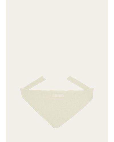 Jacquemus Men's Le Chale Grosgrain Logo Neck Scarf