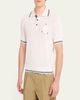 Jacquemus Men's Silk and Cotton Mesh Polo Shirt - 4