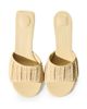 Jacquemus Women's Cubisto 70MM Raffia-Effect Knit Mules - 3