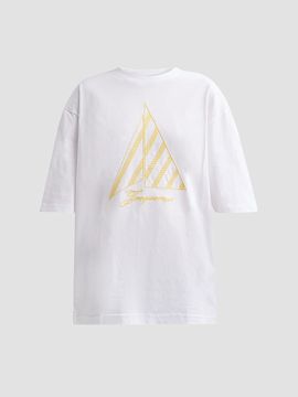 Jacquemus Women's Embroidered Sailboat Cotton T-Shirt