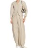 Jacquemus Women's Le Ovalo Cotton-Linen Pants - 2