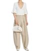 Jacquemus Women's Le Petit Turismo Floral Crochet Top Handle Bag - 2