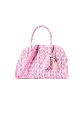 Jacquemus Women's Le Petit Turismo Raffia Bowler