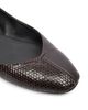 Jacquemus Women's Les Ballerines Snake-Embossed Leather Flats - 5