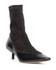Jacquemus Women's Les Bottines Tourni 45MM Leather-Suede Sock Boots - 2