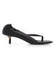 Jacquemus Women's Les Sandales 45MM Leather Covered-Heel Thong Sandals - 1