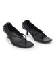 Jacquemus Women's Les Sandales 45MM Leather Covered-Heel Thong Sandals - 2