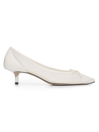 Jacquemus Women's Tourni Leather Pumps