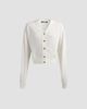 Jacquemus Women's V-Neck Wool-Blend Cardigan - 1