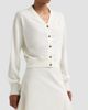 Jacquemus Women's V-Neck Wool-Blend Cardigan - 4
