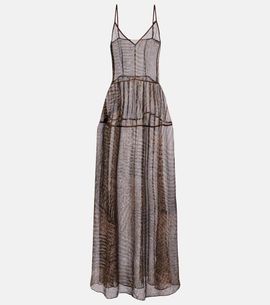 knit crochet maxi dress Tessie Knit & Crochet Maxi Dress - Ivory