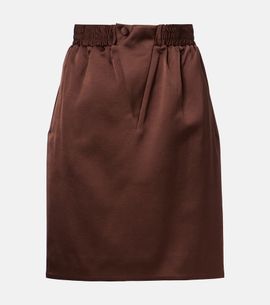 Jacques Wei Jacques Wei Satin pencil skirt