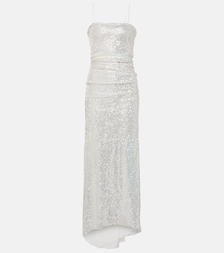 jacques wei draped sequined tulle dress Jacques Wei Draped sequined tulle dress Jacques Wei