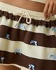 Jacquie The Label Jacquie The Label Bianca Bow Detail Mini Skort in Brown, Women's at Urban Outfitters - 5