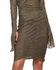 Jade Cropper Jade Cropper Khaki Ruched Midi SKirt - 4
