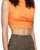 Jade Cropper Jade Cropper Orange Asymmetric T-Shirt - 2