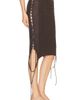 Jade Cropper Jade Cropper Side Tie Midi Skirt - 2