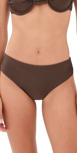 JADE Swim JADE Swim Daya Bikini Bottoms Mocha Sheen