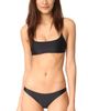 JADE Swim JADE Swim Muse Scoop Top Black S - 1