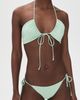 JADE Swim JADE Swim Ties Bikini Bottoms Seafoam Sheen - 4