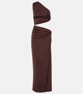 Jade Swim Jade Swim Yana cutout one-shoulder maxi dress