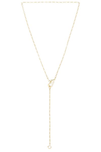 Jade Trau Jade Trau Mini Diamond Lola Lariat Necklace