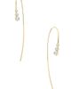Jade Trau Jade Trau Three Stone Ara Hook Earrings - 1