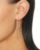 Jade Trau Jade Trau Three Stone Ara Hook Earrings - 2