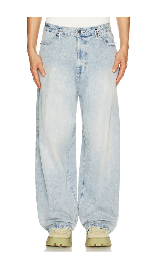 Jaded London - Applique Cross XL Colossus Jeans