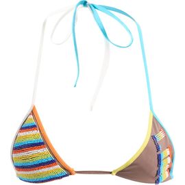JADED LONDON JADED LONDON Bead Embellished Triangle Bikini Top