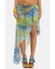 JADED LONDON JADED LONDON Beaded Belt Asymmetric Midi Skirt - 1