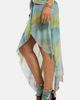 JADED LONDON JADED LONDON Beaded Belt Asymmetric Midi Skirt - 3