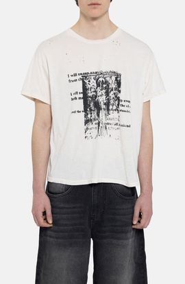JADED LONDON JADED LONDON Biblical Cotton Graphic T-Shirt